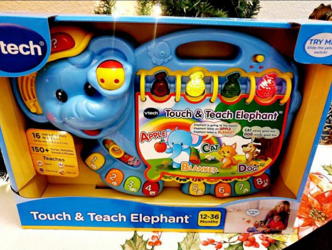 VTech Elephant Play and Learn Book