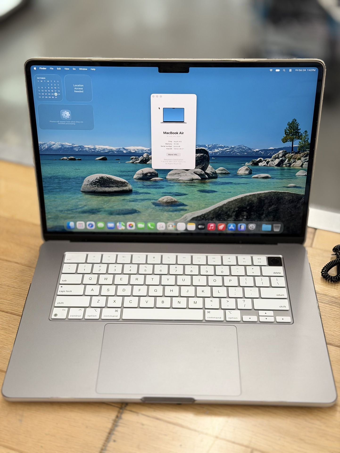 Apple MacBook Air 15” M3 2024 256GB Laptop