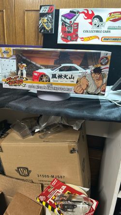 Jada Street Fighter RYU 2002 Nissan Skyline Gt-R R34