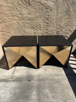 CB2 Modern Nightstand Set