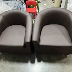 Office chairs , espresso