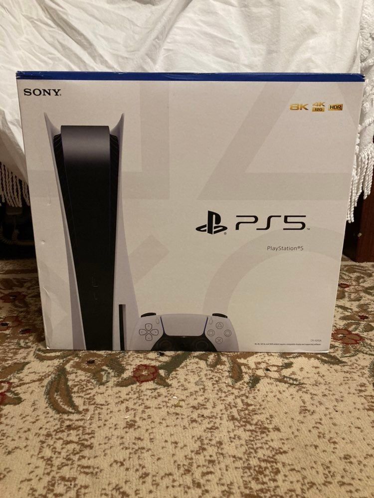 Sony PlayStation 5 Standard Edition Disc Console (PS5) - In Hand