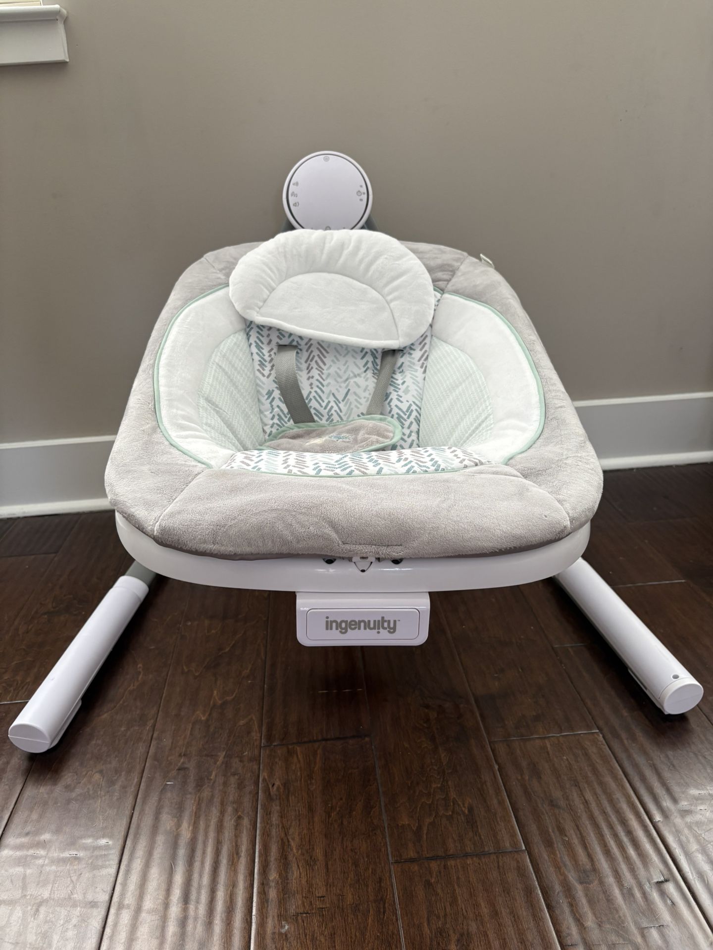 Ingenuity Any Way Sway Power Adapt Dual Direction Baby Swing