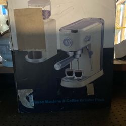 Gevi Express Machine & Coffee Grinder Pack