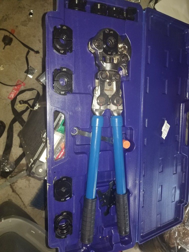 Hvac crimp tool
