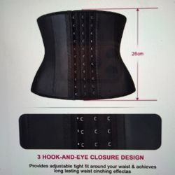 Women latex Short Torso Waist Trainer