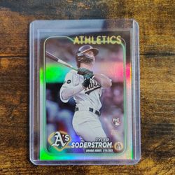 Tyler Soderstrom Prospect and  Rookie Baseball Card Collection!!