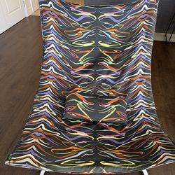 Authentic Missoni Designer Accent Lounge Chair – Original Fabric – Statement Piece