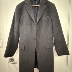 J.Crew Charcoal Gray Ludlow Coat Wool/Cashmere 36S