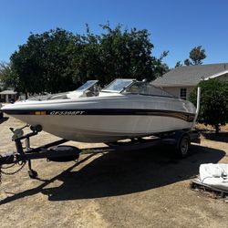 2001 Crow line 18ft TRAILER INCLUDED