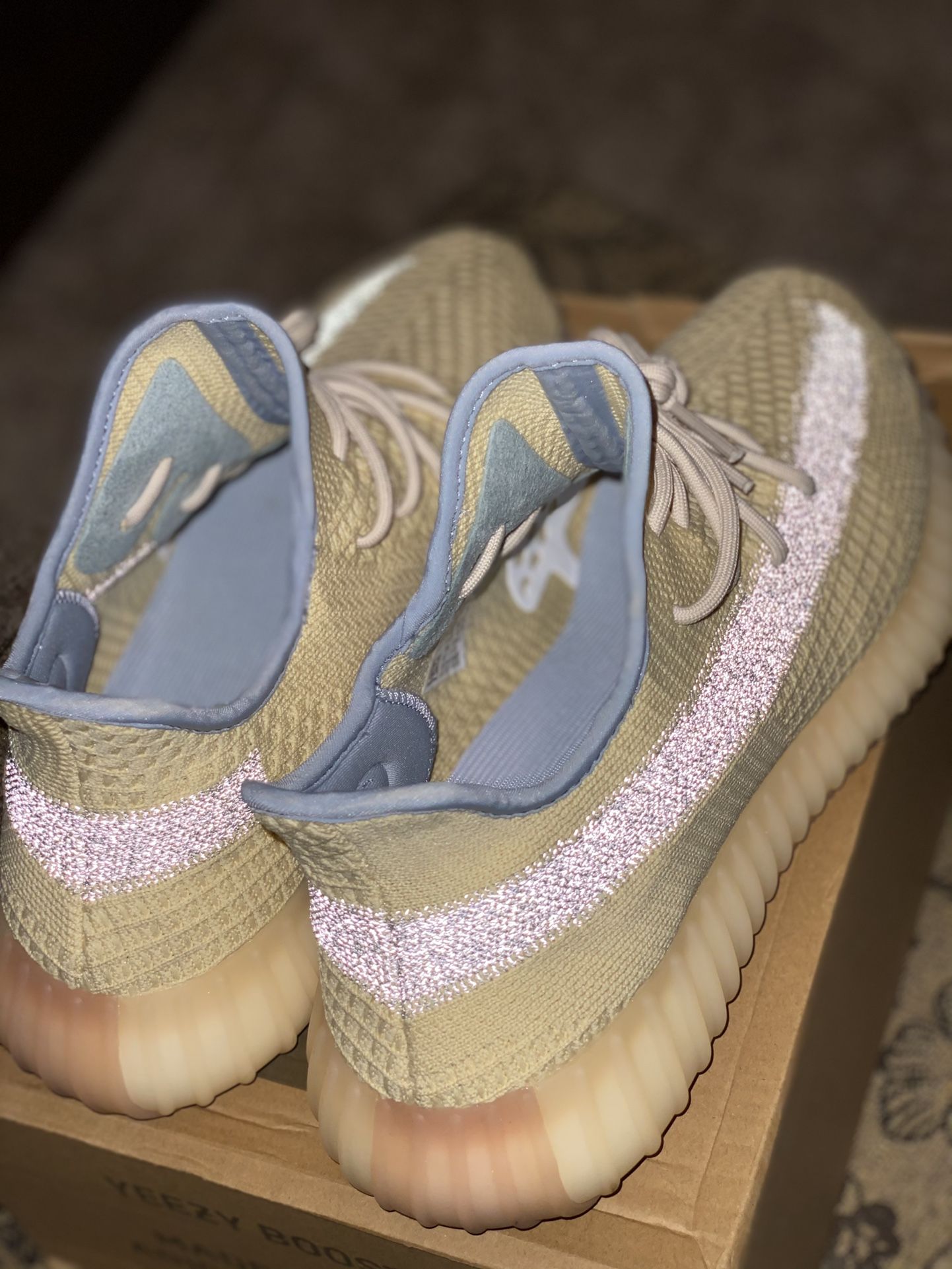 Yeezy Boost 350 V2 Shoes Linen Size 11.5 - www.erdenetinfo.mn
