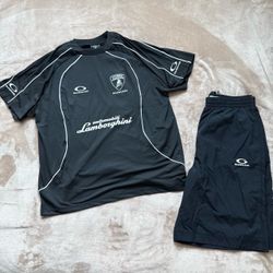 Set Balenciaga t shirt and shorts
