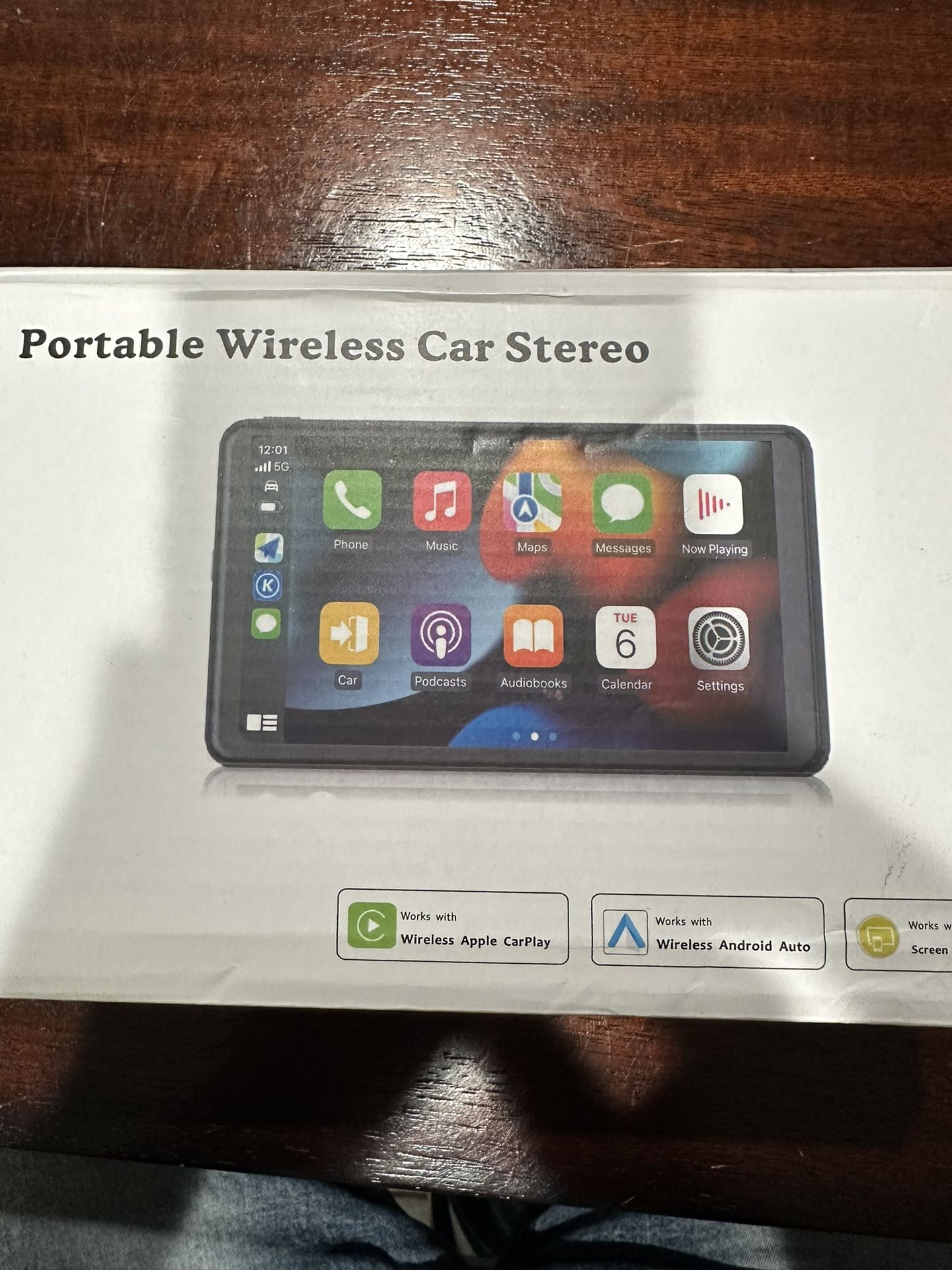 Portable Wireless Car Stereo