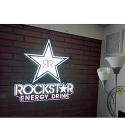 Rockstar Energy Light Up Sign