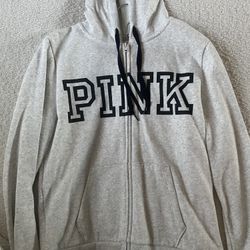 PINK Zipped Hoodie