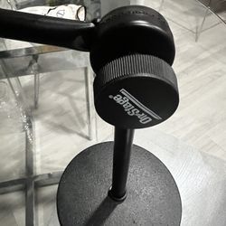 On-Stage Stands DS300B Adjustable Desktop Microphone Stand with Boom Arm 