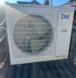 A/C unit condenser.