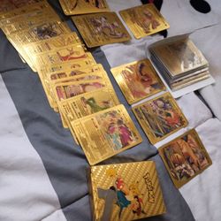 Gold Plated Pokemon Cards 