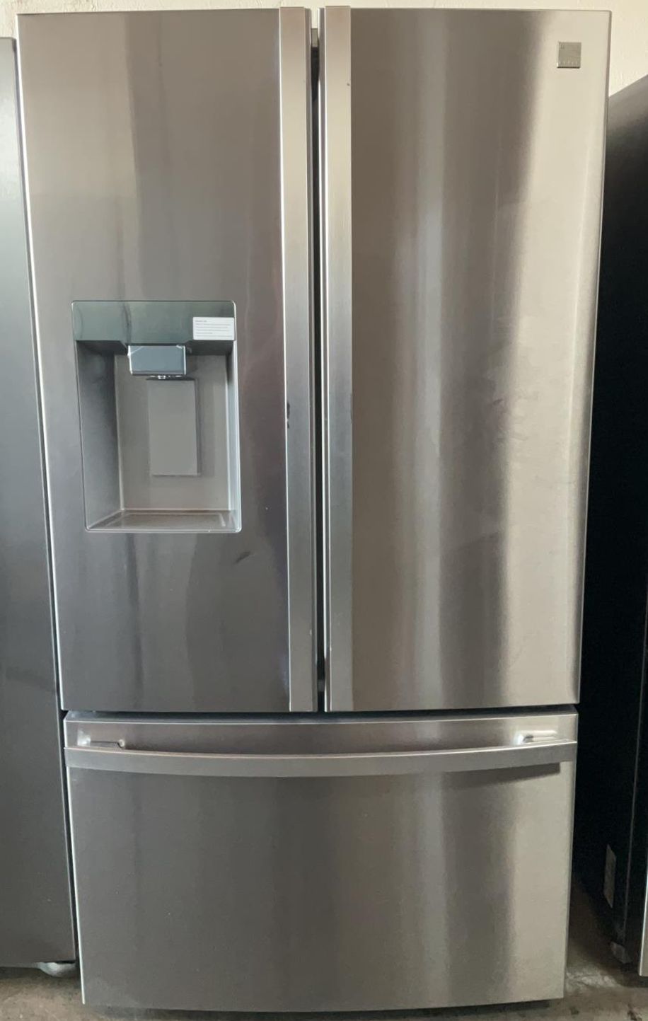 Kenmore 3 Door Stainless Steel Refrigerator