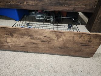 Under the bed baskets with wheels