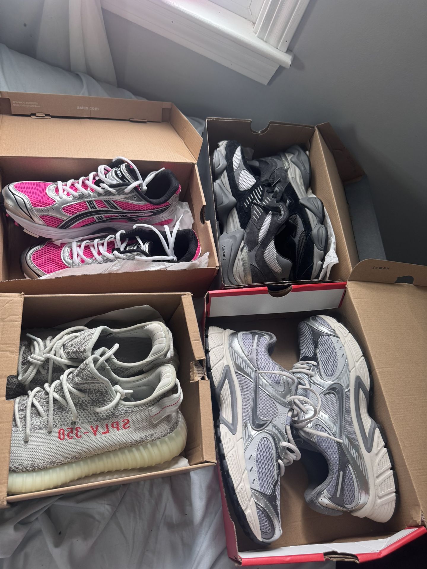 Yeezys, Asics, New Balance, Nikes All Brand New Sold Together