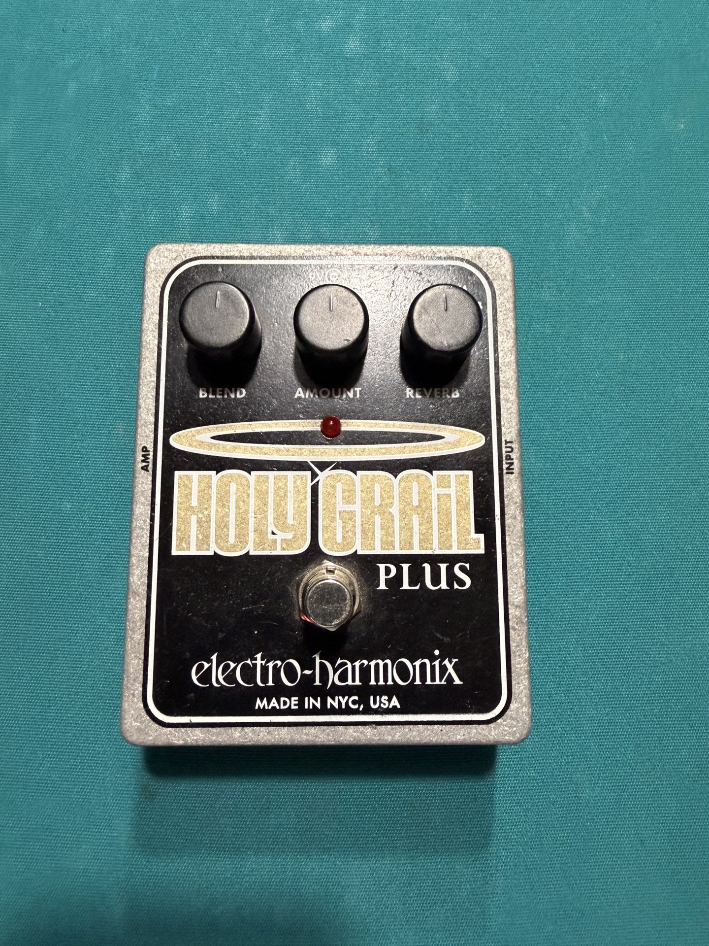 Used Electro Harmonix Holy Grail Plus Guitar Effects Pedal Used