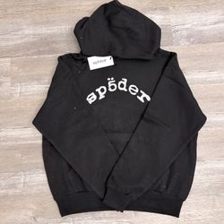 VVS spider hoodie in black ALL SIZES