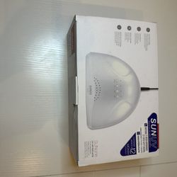 SUNUV UV LED Nail Lamp, Gel Light for Nail Polish UV Dryer with 3 Timers SUNone White