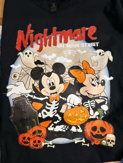 Disney Halloween custom t shirts