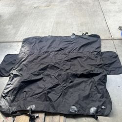 Pet Car Rear Seat Bench Cover 