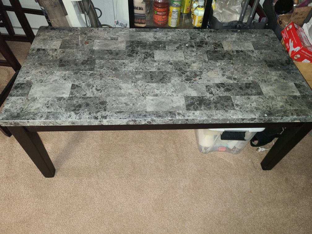 Faux marble Coffee table