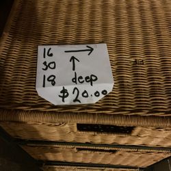 Wicker Drawers