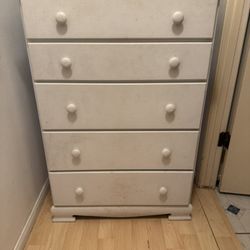 Clothes Dresser  White