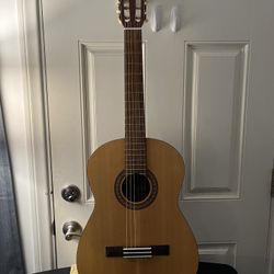 YAMAHA C45M ACOUSTIC GUITAR W/ NEW MARTIN NYLON STRINGS/GIG BAG!