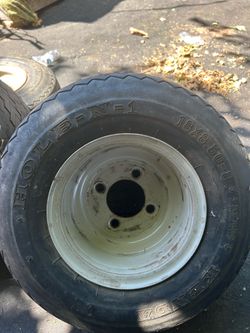 Kenda Hole-N-1 Golf Cart Wheels and Tires