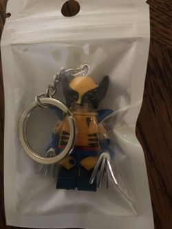 Wolverine custom minifigure keychain/Ornament