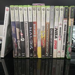 Xbox 360 games lot