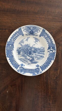 THE CITADEL CHINA PLATE
