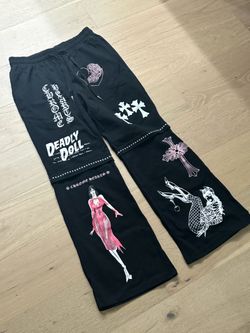 Chrome Hearts X Deadly Doll Sweatpants