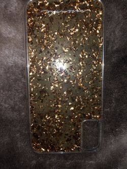 iPhone X (Glitter case)