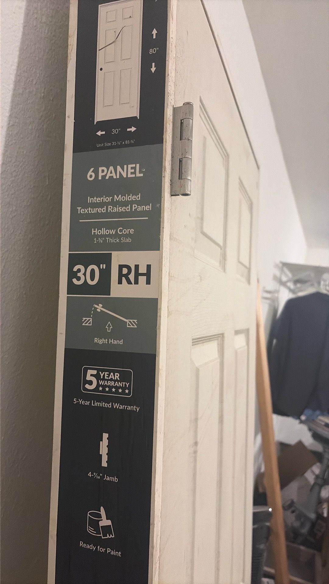 Door brand new 1-3/8 thick slab