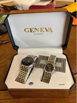 Geneva His and Hers Watch Set