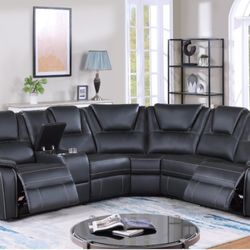 Manuel Recliner Sectional  ‼️ Price Only Valid For A Limited Time ‼️