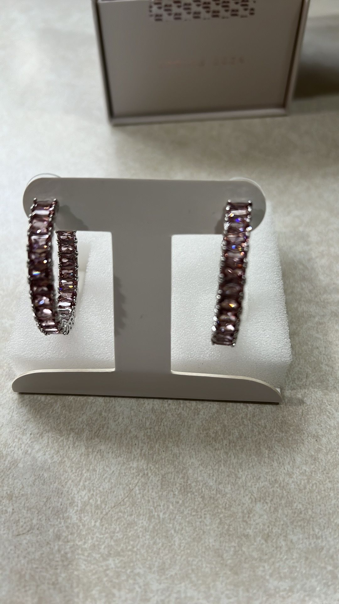 NWT Ring Bomb Hoop Earrings 