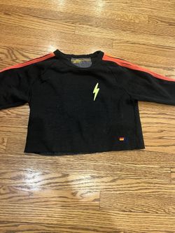 Aviator Nation Cropped Sweatshirt XSmall