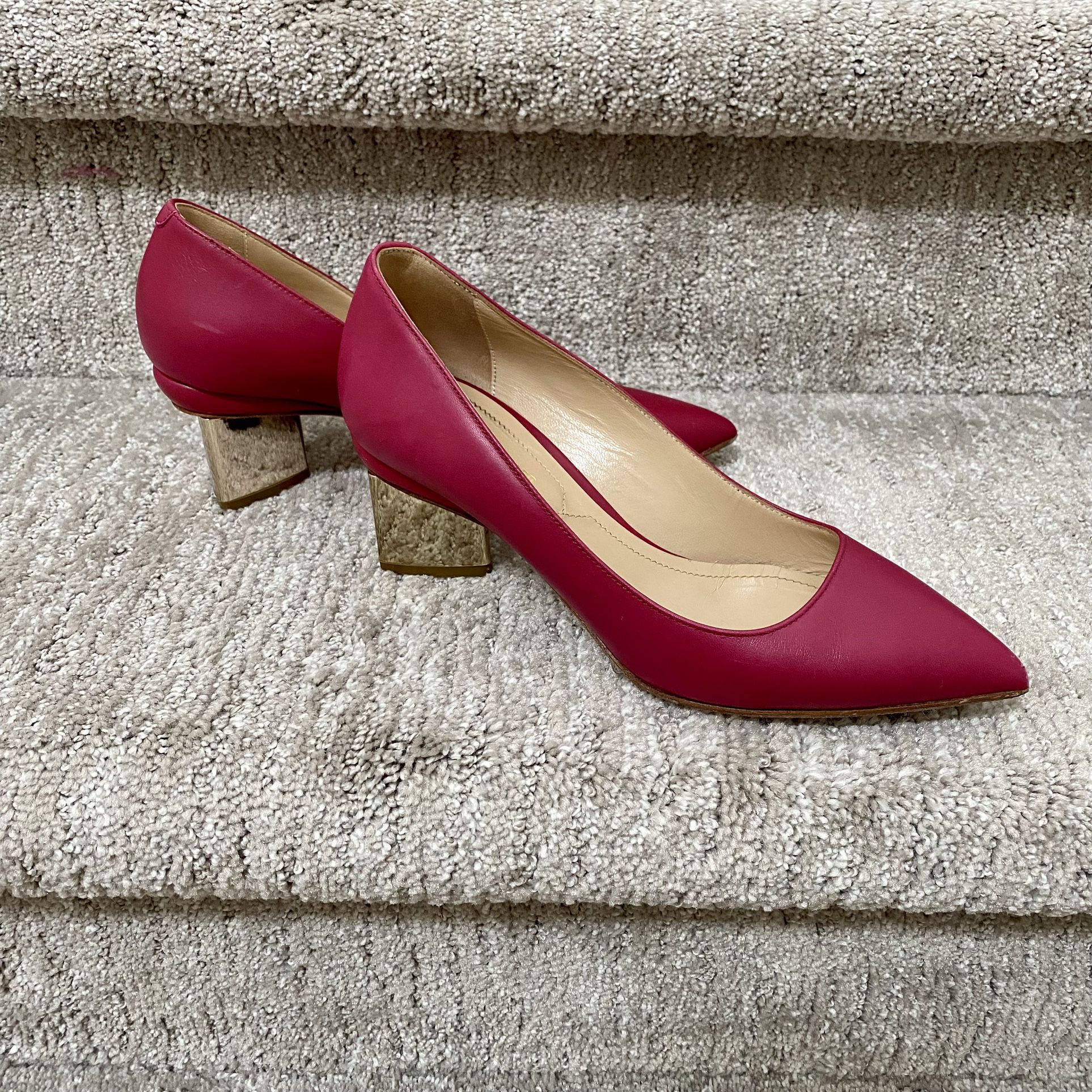 NICHOLAS KIRKWOOD Pink Prism Pump Heels Size IT 36