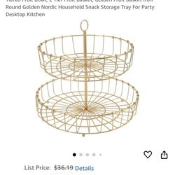 2 Tier Fruit Basket