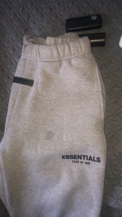 Grey essentials  pants