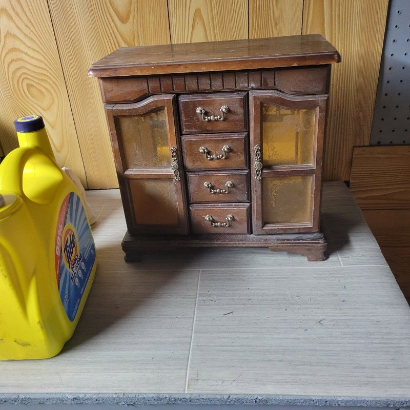 Vintage Extra-Large Jewelry Box,