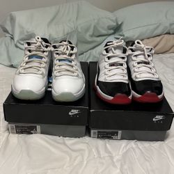 Jordan 11s Legend blue/Concord Bred